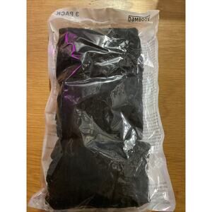 Bambody Absorbent Period Panties 3 Pack Size 7 Black